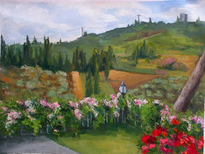 רחל גולדרייך | Rachelle Goldreich, oil on canvas, 41 by 55 cm