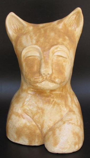 דוד גומא | David Gome, a clay sculpture with glaze, Height 29 cm