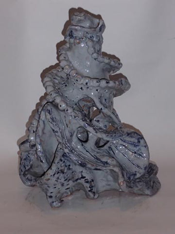 חנה ברגר | Hana Berger, clay sculpture, height 33 cm