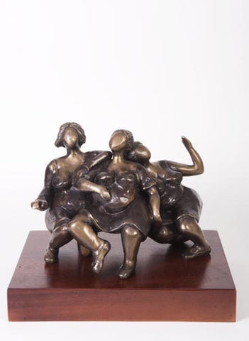 יעל שביט | Yael Shavit,  bronze sculpture, Height 35 cm