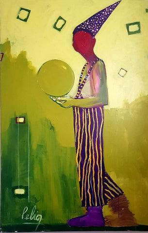 סליה סדקוביץ  | Celia Sadkovich -  Acrylic  on canvas,  120 by 80 cm