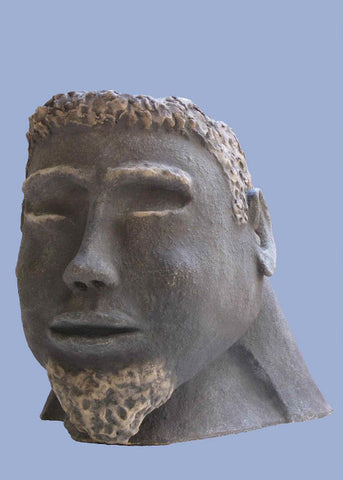 דוד גומא | David Gome, clay sculpture, Height 33 cm