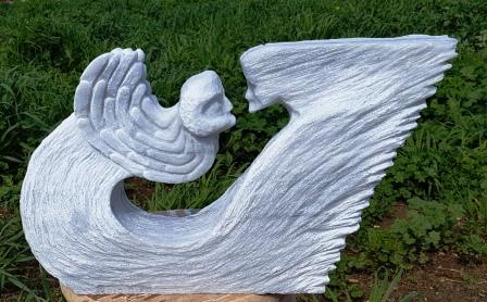ישעיהו (שעיה) הלפרין | Ishayaho Halperin, marble, height 25 cm