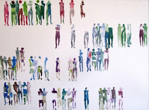 זהבה מסר | Zehava Masser, Acrylic on canvas 120 by 90 cm