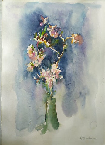 רבקה פיק לנדסמן | Rivka Pick Landesman ,  aquarelle on paper, 42 by  30 cm