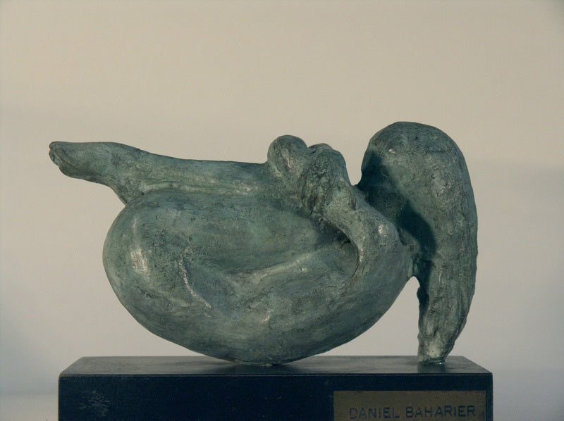 דניאל בהריר | Daniel Baharier,  Bronze statue, H. 10 cm