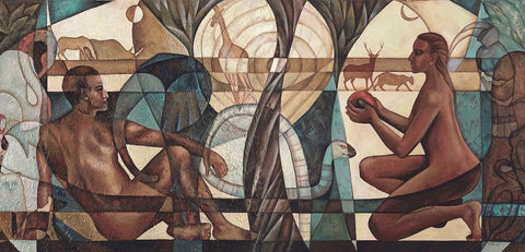 אודליה ווליבוביץ | Odelia Volyvovitch, Oil and acrylic paints on canvas, 90 by 130 cm