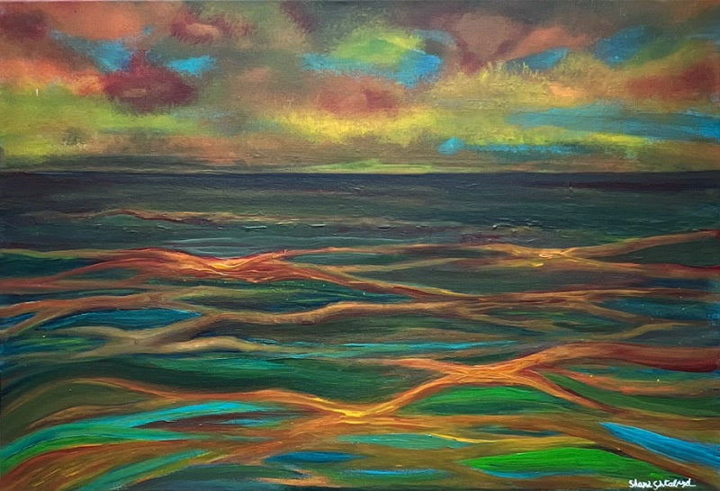 שני שטלריד | Shani Shtalryd, Acrilyc on canvas, 40 by 60 cm