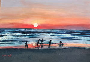 שרה ברין | Sarah Brin, Acrylic on canvas, 50 by 70 cm