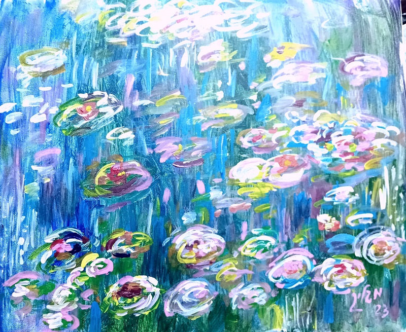 מאיר גליק |  Meir Glick, Acrylic on canvas, 50 by 60 cm