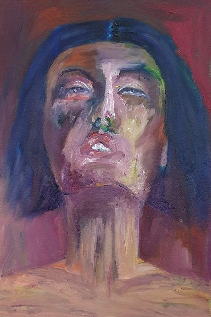 Dalia Lavi, oil on canvas, 70 by 50 cm