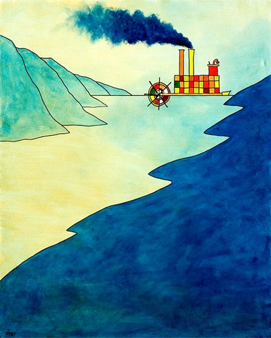 שמואליק ויס (שו״ס) | Shmuel Weiss, oil  on canvas,  100 by 80 cm
