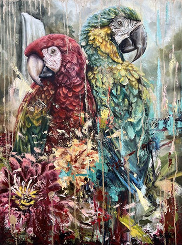 אליסה צ׳רקון דרוקמן  | Alisa Cherkun Drukman,  Oil on canvas, 80 by 60 cm