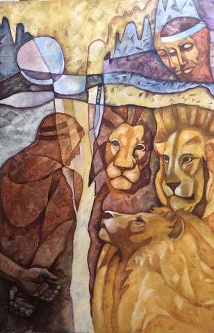 אודליה ווליבוביץ | Odelia Volyvovitch, Oil and acrylic paints on canvas, 120 by 80 cm