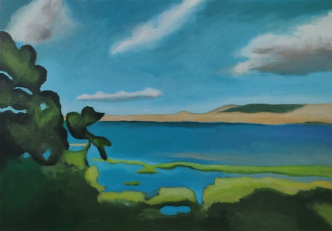 ערן רובינפלד | Eran Rubinfeld, Acrylic  on canvas,  70 by 100 cm