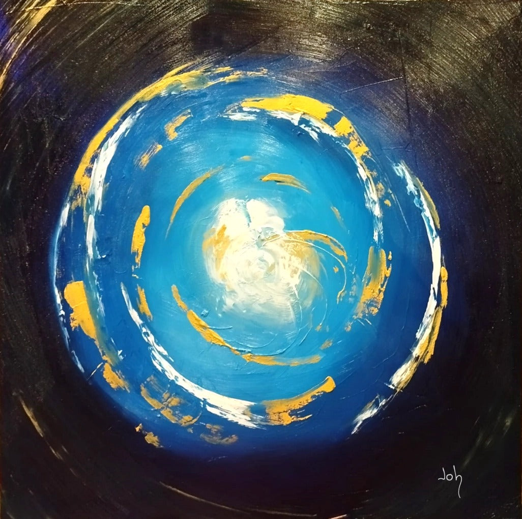 ג'ואנה טייב | Johanna Taieb, Oil on canvas, 57 by 57 cm