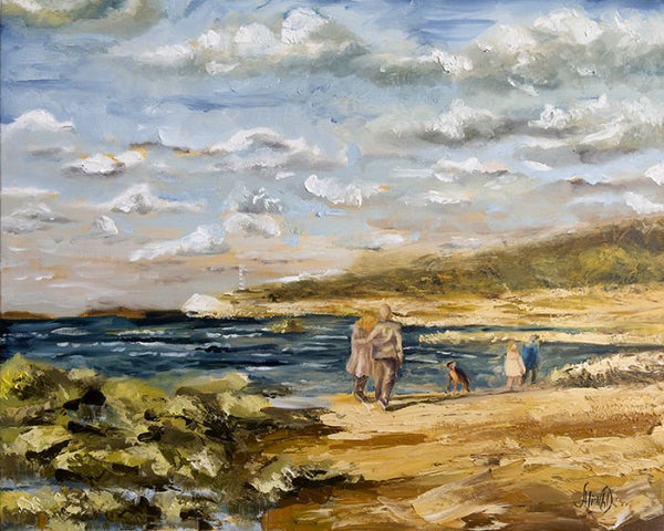 אליסה צ׳רקון דרוקמן  | Alisa Cherkun Drukman,  Oil on canvas, 40 by 50 cm