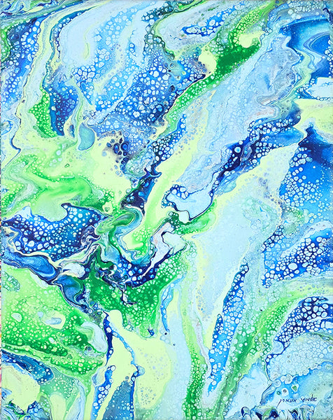 אדוארד אלמשי | Eduard Almashe, Foring, acrylic on canvas, 45 by 35 cm