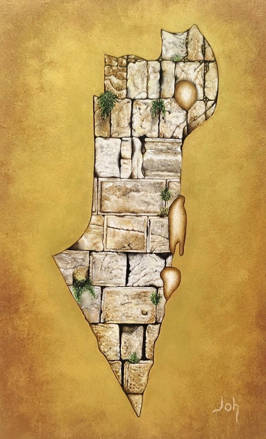 ג'ואנה טייב | Johanna Taieb, Oil on canvas,50 by 30 cm
