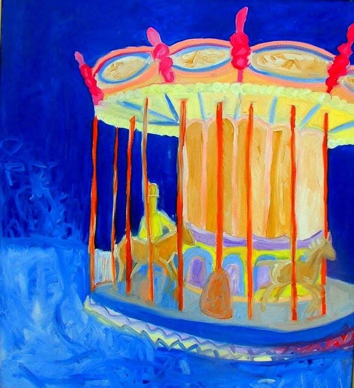 שמוליק סלמה | Slama shmuel, Oil on canvas, 90 by 90 cm