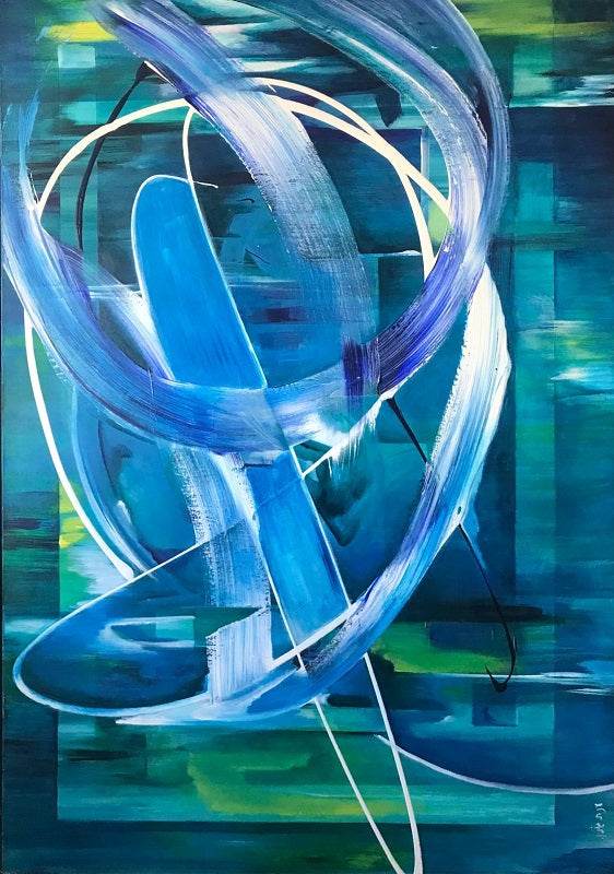 ענת תרשיש גונן | Anat Tarshish Gonen - Acrilyc on canvas, 120 by 80 cm
