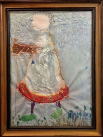 אלכס זויתן | Alex Zavitan - Acrylic and mixed media on canvas, 60 by 40 cm