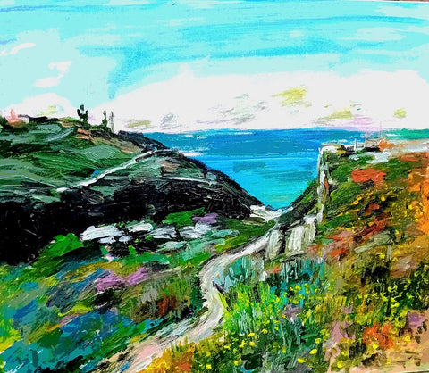 מאיר גליק |  Meir Glick, Acrylic on canvas, 50 by 60 cm