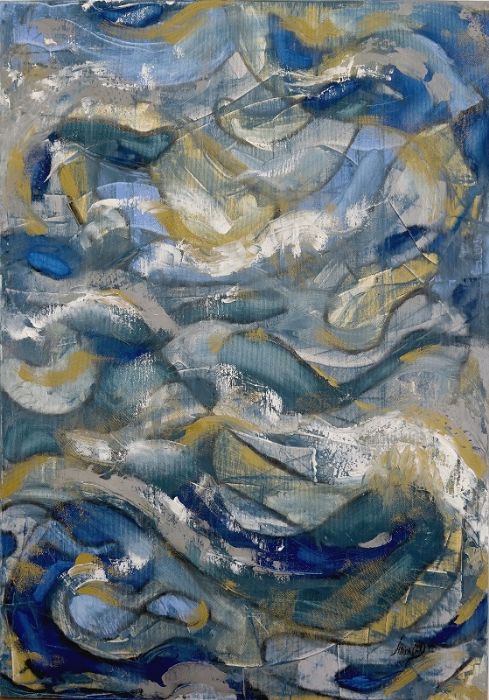 אליסה צ׳רקון דרוקמן  | Alisa Cherkun Drukman,  Oil on canvas, 70 by 49.5 cm