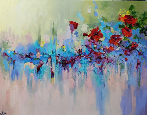 אולגה קושניר | Olga Kushnir, Oil on canvas, 70 by 90 cm