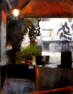 מוטי שובל | Motti Shoval, Dry pastel on paper, 65 by 50 cm