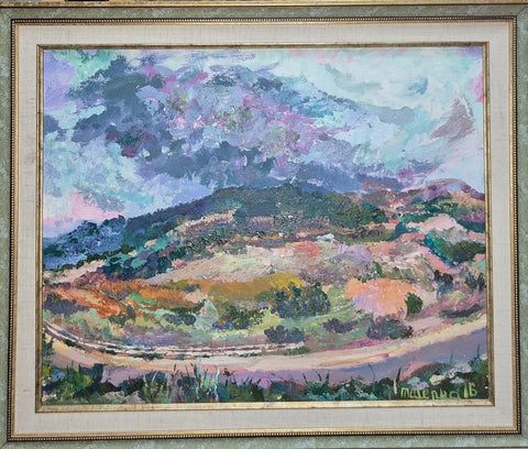 ילנה מקונוביטסקי |  Elena Makonovitsky, Acrylic on canvas, framed, 40 by 50 cm