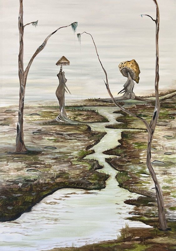 שני שטלריד | Shani Shtalryd, Acrilyc on canvas, 100 by 70 cm