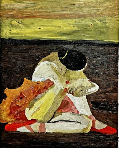 אלכס זויתן | Alex Zavitan - Oil on canvas, 30 by 20 cm