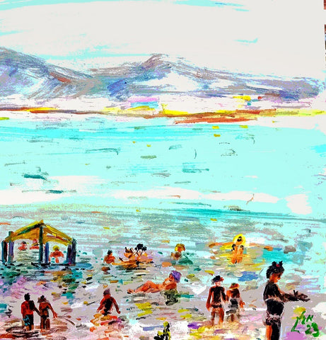 מאיר גליק |  Meir Glick, Acrylic on canvas, 60 by 50 cm