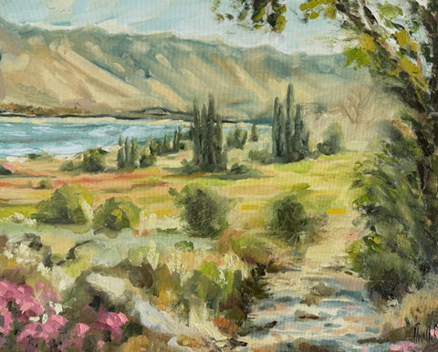 אליסה צ׳רקון דרוקמן  | Alisa Cherkun Drukman,  Oil on canvas, 40 by 50 cm