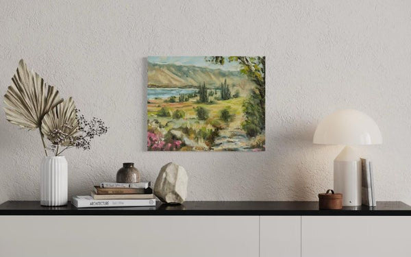 אליסה צ׳רקון דרוקמן  | Alisa Cherkun Drukman,  Oil on canvas, 40 by 50 cm