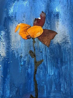 Orna Oryan, Acrylic on canvas, 30 by 15 cm