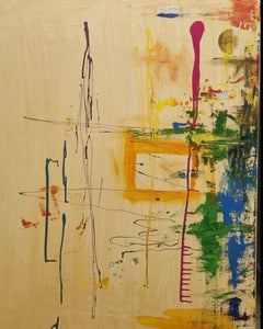 אהובה מוזיקנסקי | Ahuva Muzikansky, Acrylic on canvas, 80 by 60 cm