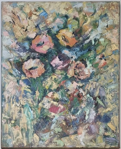 ילנה מקונוביטסקי |  Elena Makonovitsky, Oil on canvas, 50 by 40 cm