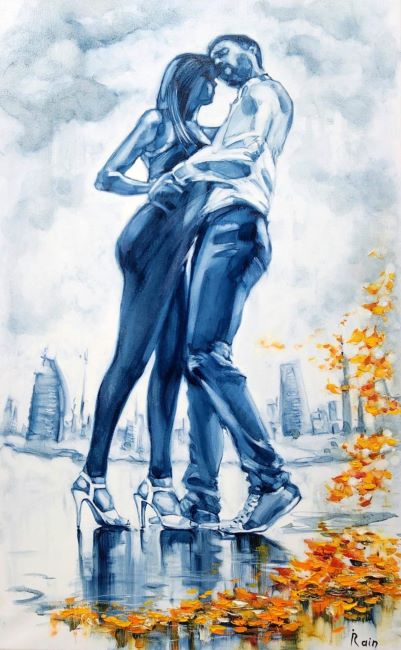 אירנה ראיין | Irena Rain, oil on canvas, 80 by 50 cm