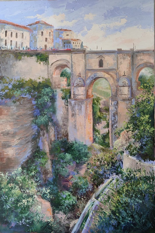 אולגה קושניר | Olga Kushnir, Oil on canvas, 60 by 40 cm