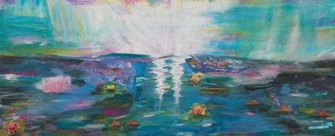 סילבנה שפר | Sylvana Shefer - Acrilyc on canvas, 70 by 160 cm