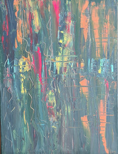 שרה ברין | Sarah Brin, Acrylic on canvas, 40 by 30 cm