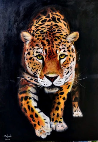חופית גלב | Hofit Gelb, Oil on canvas, 100 by 70 cm