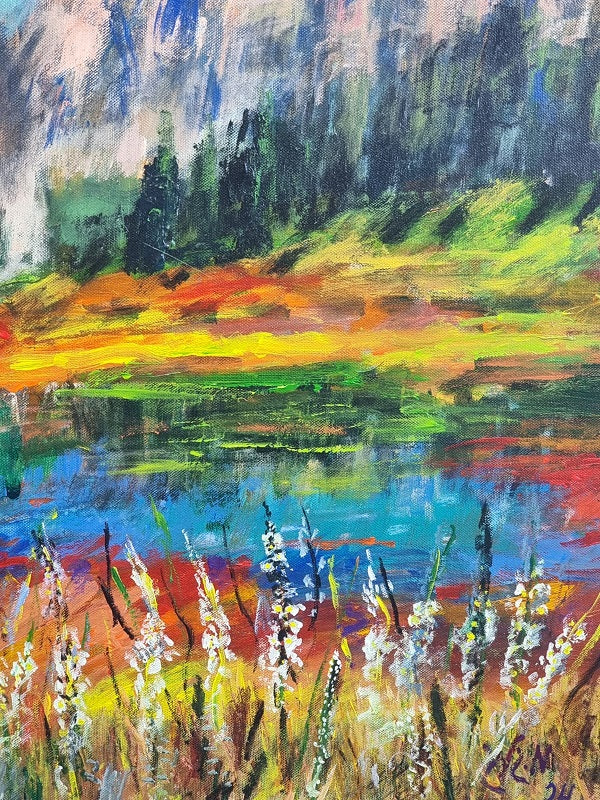 מאיר גליק |  Meir Glick, Acrylic on canvas, 80 by 60 cm