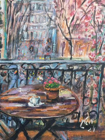 מאיר גליק |  Meir Glick, Acrylic on canvas, 80 by 60 cm