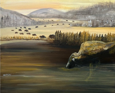 שני שטלריד | Shani Shtalryd, Acrilyc on canvas, 40 by 50 cm