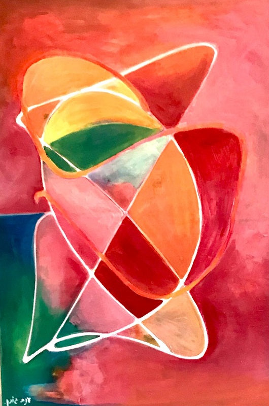 ענת תרשיש גונן | Anat Tarshish Gonen - Acrilyc on canvas, 100 by 70 cm