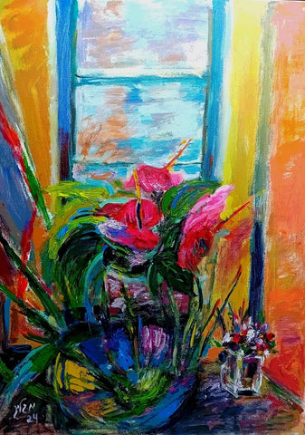 מאיר גליק |  Meir Glick, Acrylic on canvas, 80 by 60 cm
