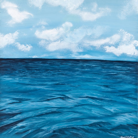 שני שטלריד | Shani Shtalryd, Acrilyc on canvas, 50 by 50 cm